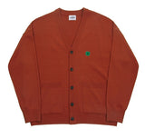 Clover Smile Embroidery Knit Cardigan