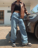 -3 kg Maxi Wide Denim Pants