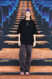 Non Slip Embroidery Short Sleeve T-shirt