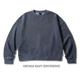 Ez Crop Pigment Sweatshirt