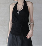 Yuhin Multi Wrap Halter Top