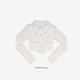 Fix Crop Hoodie Zip-Up
