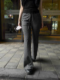 Mono Stripe Banding Pants