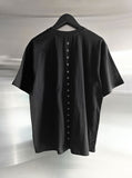 (Unisex) Renlit Eyelet Over Fit Short Sleeve T-shirt