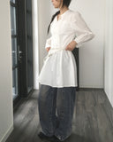 Colen Punching Long Belt