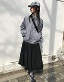 LACE FRILL LONG SK
