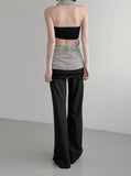 Desert Cowl Neck Hooded Drape Top