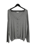 Two-way Loose Fit Wrap Balloon Cardigan