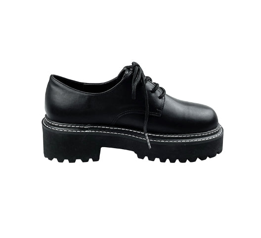 【U LAN】Verdi Stitch Platform Sole Loafer U LAN (ユーラン) - ベルディステッチプラットフォームソール