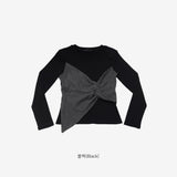Bale Twist Color Matching Knit