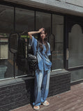 Blitz Cool Denim Bending Pants (Long Pants ver.)
