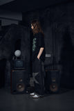 Star Wide Denim Pants