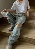 Hand Vintage Wide Denim