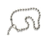 Deakin Silver Ball Chain Necklace