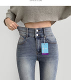 4-Season Washing Span Bootcut Denim Pants