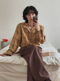 Wider check classic shirt