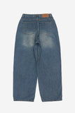 Owon cat sand wide denim pants