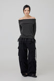 Cupin frill cover short skirt