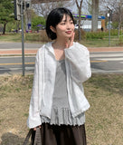 Denmi Dot Tiered Layered Sleeveless