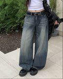 Skim Brush Washing Wide Pants