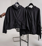 Core Gough Core Hood Windbreaker Crop