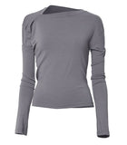 Asymmetrical Long Sleeve