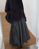 Hern High Neck Button Knit Cardigan