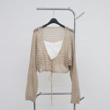 Senia cardigan + sleeveless set