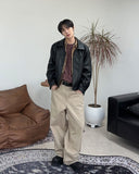 Carton back strap cotton pants
