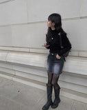 Fiction Ring Side Belt Shoulder Bag
