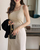 Deart Square Neck Knit Shirt