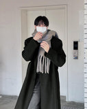 Wool pattern muffler