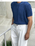 Boucle Span Fisherman Knit