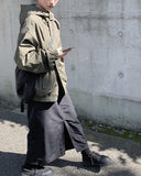 Mer nylon hooded windbreaker