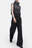 Linian Leather Padded Vest