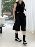 [UNISEX] Cargo Midi Nylon Pants