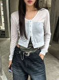 DT Military Pocket Crop Top (with cup)