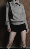 High Neck Goat Knit