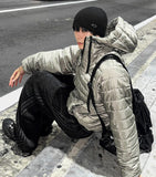 Tech Multi zipper Hood Lightweight Padding