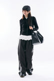 Forte dual strap leather bag