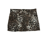 Stiff Leopard Skirt