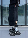 Washed Black Destroyed Part 8 Denim