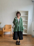 Miltu Summer See-through Hood Shirt