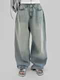Mini Washing Wide Denim