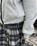 Liane Curved Brushed Hood Zip-Up