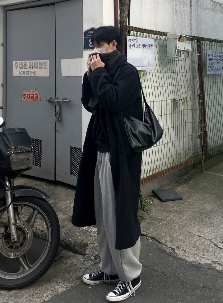 【COSYHARU】Lewis wide banding jogger pants COSYHARU (コシハル) - ルイスワイドバンディングジョガーパンツ