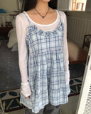 Ara Frill Check Sleeveless One Piece