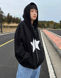 [UNISEX] BIG STAR HOOD ZIP-UP