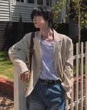 Summer Linen Overfit Blazer