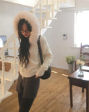 [Mini Pouch Set] Hitch Hopi Leopard Cotton Cross Shoulder Bag